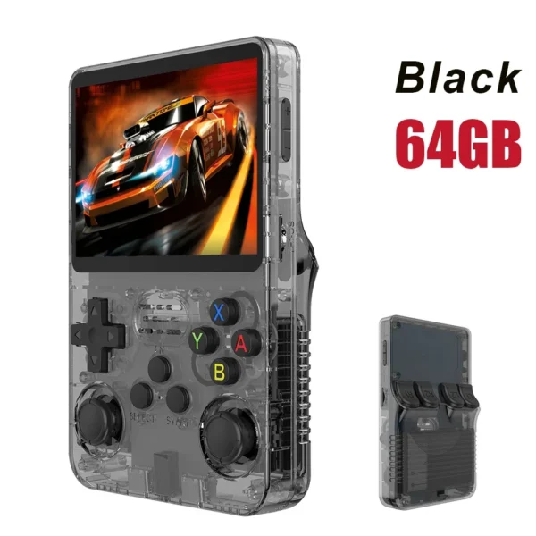 NEW R36S Retro Handheld Game Console Linux System 3.5 Inch IPS Screen Portable Pocket Video Player 64GB 128GB Games Kid Gift - Image 8