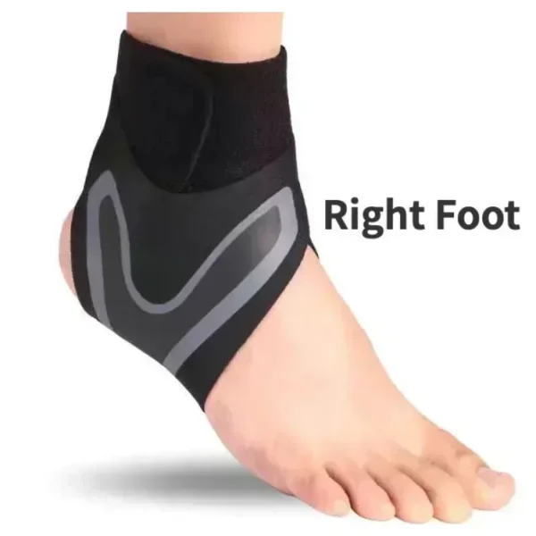 Ankle Support Brace,Elasticity Free Adjustment Protection Foot Bandage,Sprain Prevention Sport Fitness Guard Band - Image 7