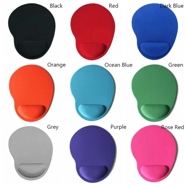 Ergonomic Wrist Rest Mouse Pad Comfortable Wrist Support Non Slip Mice Mat Soft Mousepad For PC Laptop Computer - Image 6