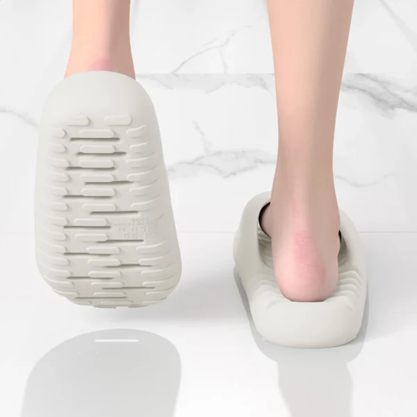 Shower Slipper Non Slip House Slipper with Drainage Holes Quick Drying Open Toe Comfort Summer House Sandals for Men Women EVA - Image 3