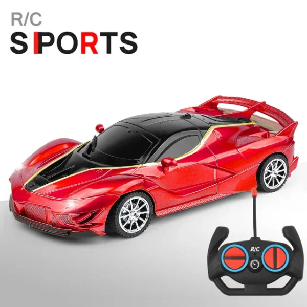 1/18 RC Car LED Light 2.4G Radio Remote Control Sports Cars For Children Racing High Speed Drive Vehicle Drift Boys Girls Toys - Image 13