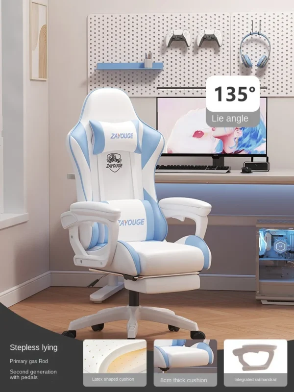 Gaming Chair Reclining Office Chair Home Computer Chair Swivel Office Furniture Accessories Home Desk Chair News - Image 15