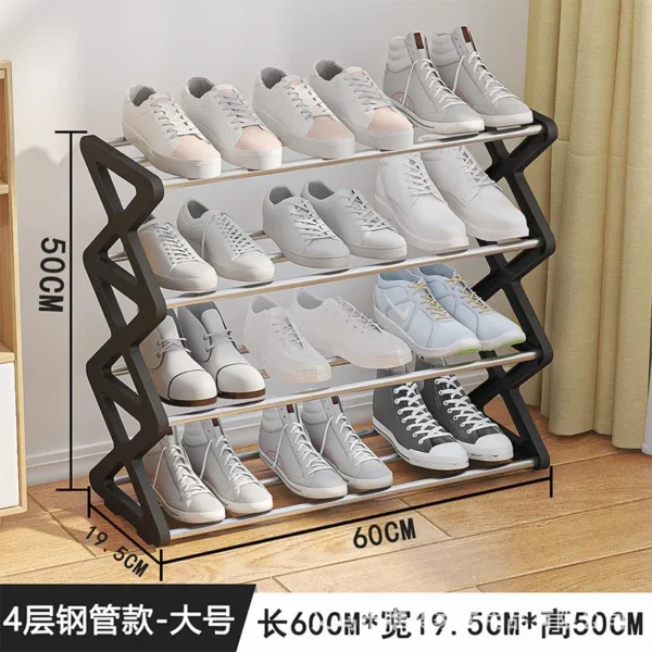 Shoe Rack Space Saving Wooden Shoemakers for Hall With Bank Living Room Cabinets Shoes Organizer Storage Cube Furniture Shoerack - Image 8