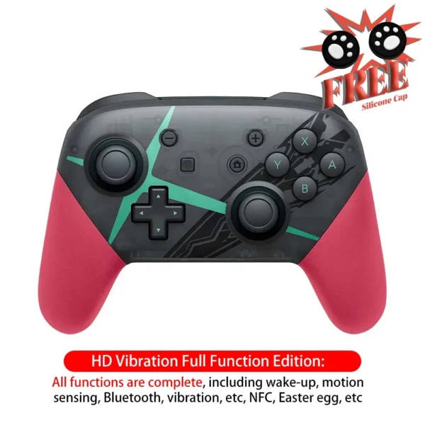 Wireless Pro Controller Compatible with Switch/Switch Lite/Switch OLED Switch Remote Gamepad with Joystick Double Vibration NFC - Image 9