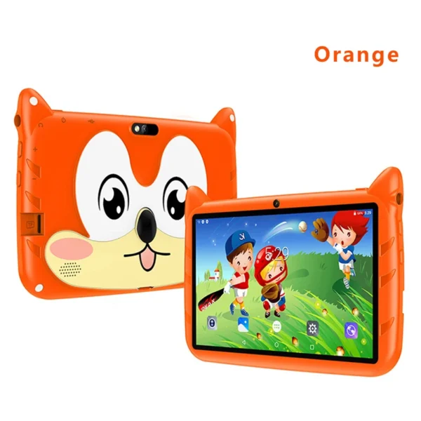 New 7 Inch Cartoon Pattern Kids Tablets Quad Core 4GB+64GB ROM Bluetooth 5G WiFi Learning Education Games Tablet Children's Gift - Image 9
