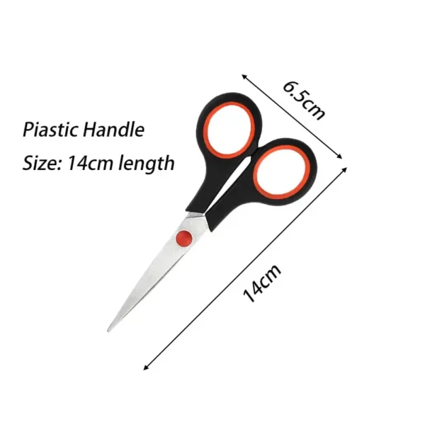 1Pcs Sewing Scissors Multipurpose office Stainless Steel Scissors For Home School Sewin DIY Crafts Hand Cutting Supplies Tool - Image 11