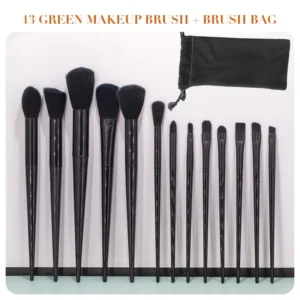 13PCS New Makeup Brush Set Accessories Soft Hair Powder Highlight Eye Shadow Brush Convenient Full Set of Beauty Appliance Kit