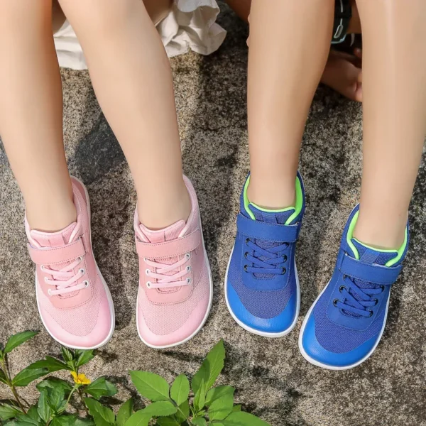 Little Big Kid Wide Barefoot Shoes Boys Girls Minimalist Sneakers Lightweight Non Slip Narutal Children Walking Shoes Skate Flat - Image 4