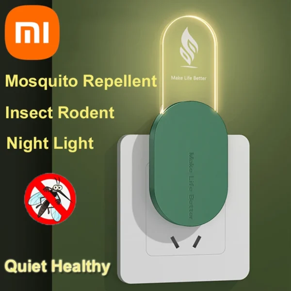 Xiaomi Ultrasonic mosquito repellent electronic insect rodent mite remover home aromatherapy quiet safe mosquito repellent - Image 2