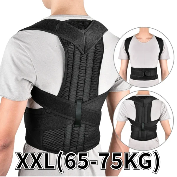 Back Posture Corrector Anti-camel Correction Belt Sitting Posture Correction Belt Back Orthopedic Adjustable Correction Belt New - Image 10