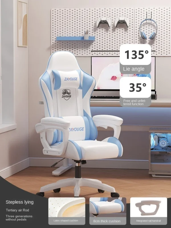 Gaming Chair Reclining Office Chair Home Computer Chair Swivel Office Furniture Accessories Home Desk Chair News - Image 11