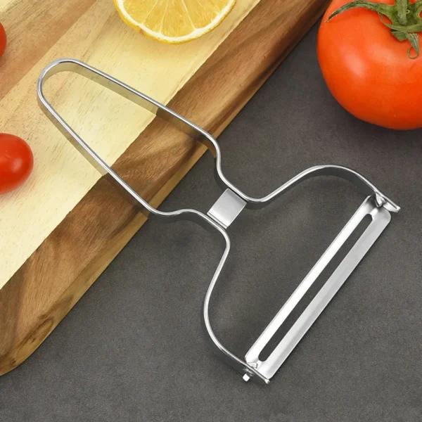 Peeler Vegetables Fruit Stainless Steel Knife Cabbage Graters Salad Potato Slicer Kitchen Accessories Cooking Tools Wide Mouth - Image 4