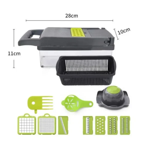 Multifunctional Vegetable Chopper Handle Food Grate Food Chopper Vegetable Slicer Dicer Cut 14/16 in 1 Kitchen Items Cocina - Image 6