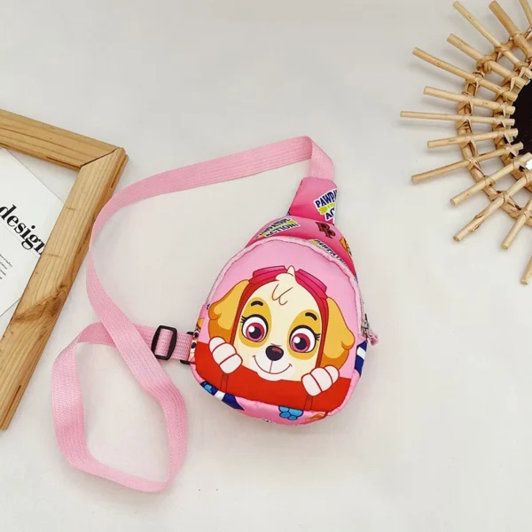 Paw Patrol Chest Bag Kids Children Mini Outdoor Shoulder Bags Boys Girls Paw Patrol Bag Costume Accessories Students Baby Bag - Image 2