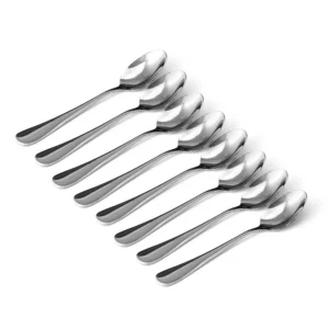 8 Pcs Stainless Steel Coffee Spoon  Dishwasher Safe Nutrition  Making Supply G5AB