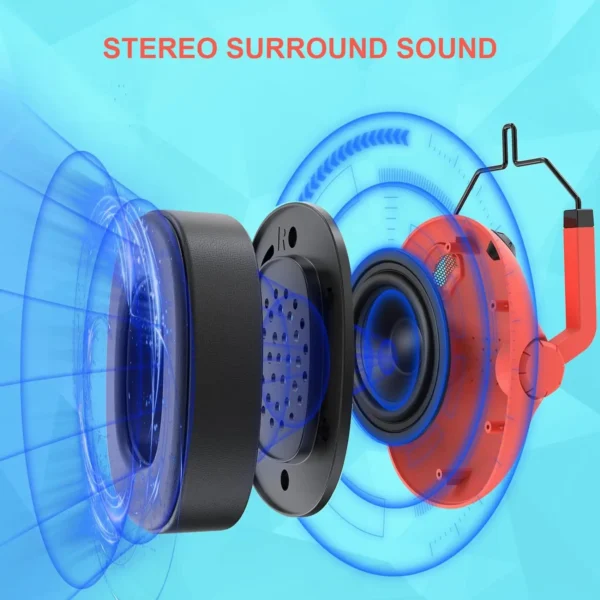 Wired Gaming Headset for Switch PS4 PS5 Xbox One S/X - Stereo Sound Headphones with Microphone, with PC Laptop Mobile Devices - Image 2