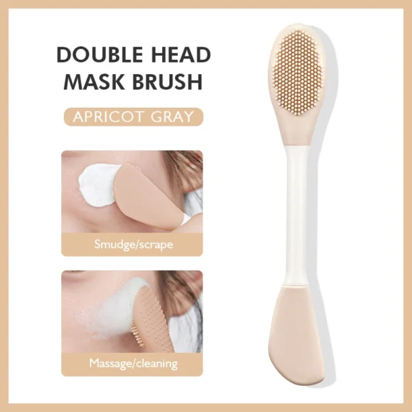 IMAGIC Silicone Facial Cleansing & Mask Brush 2 In1 Facial Skin Care Scrub Exfoliator Scrub Pore Blackhead Deep Cleaning Tools - Image 9