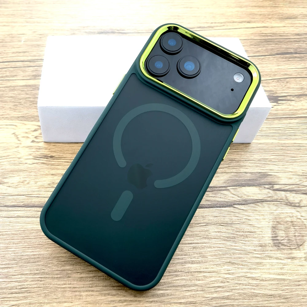 Luxury Matte Translucent Case For iPhone 17 Air 16 15 14 13 12 11 Pro Max 17Pro iPhone17 Magsafe Mag Safe Wireless Charge Covers 2 Luxury Matte Translucent Case For iPhone 17 Air 16 15 14 13 12 11 Pro Max 17Pro iPhone17 Magsafe Mag Safe Wireless Charge Covers - Image 2