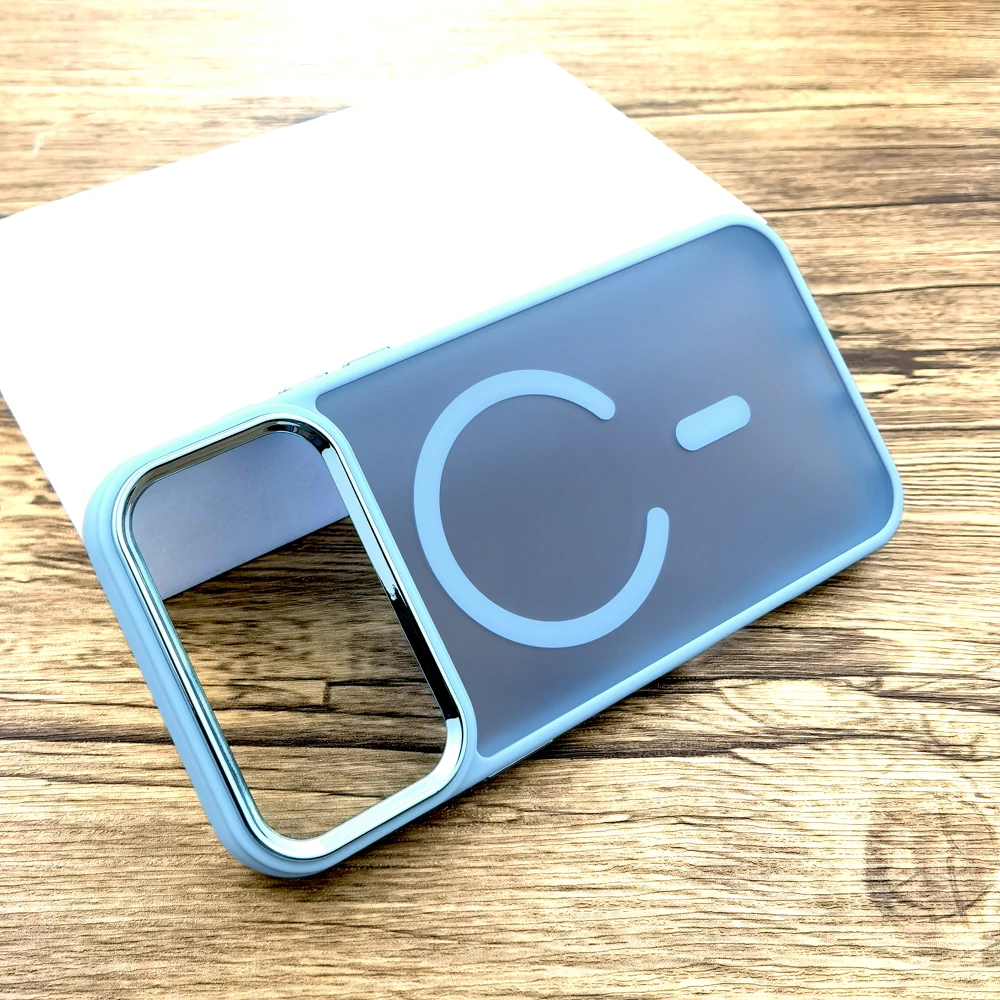 Luxury Matte Translucent Case For iPhone 17 Air 16 15 14 13 12 11 Pro Max 17Pro iPhone17 Magsafe Mag Safe Wireless Charge Covers 8 Luxury Matte Translucent Case For iPhone 17 Air 16 15 14 13 12 11 Pro Max 17Pro iPhone17 Magsafe Mag Safe Wireless Charge Covers - Image 8