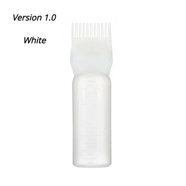 Silicone Shampoo Brush Head Scalp Massage Comb Hair Dye Tint Oil Applicator Bottle with Brush Barber Salon Hair Styling Tools - Image 10