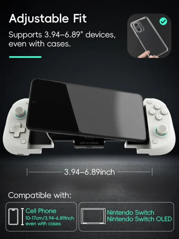 DATA FROG X3 Wireless Controller for Android Game Controller for Samsung Galaxy for PUBG Mobile for Switch/Switch OLED - Image 4