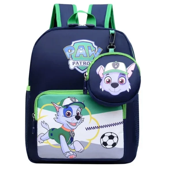 PAW Patrol Backpack School Bag Large Capacity Waterproof School Bag Cartoon Cute School Bag Kids Gifts - Image 4