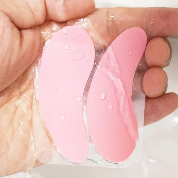 New Reusable 1Pair Eye Pads Silicone Stripe Lash Lift Eyelash Extension Hydrogel Patches Under Eye Gel Patch Makeup Tools - Image 4