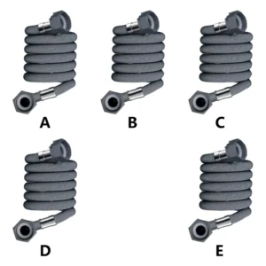 W8KC Washing Machine Inlet Hose Flexible Dishwasher Hose Extension Washer Corrugated Inlet Pipe Seal Washing Machine Hose