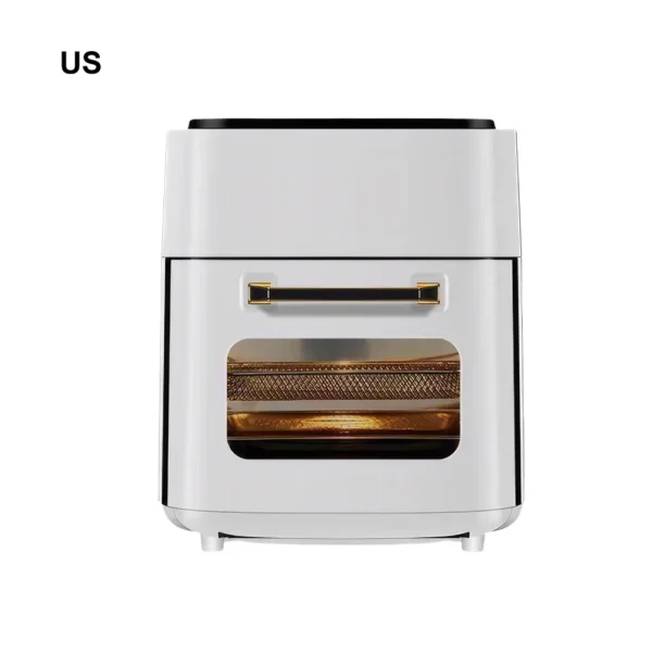 Air Fryer 12L Stainless Steel Visible Large Capacity Electric Oven Touch Screen Multifunctional Electric Fryer EU Plug - Image 10