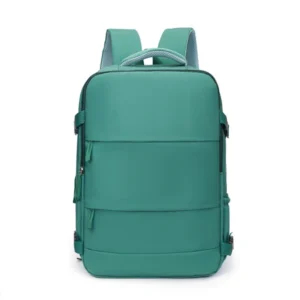 Large Capacity Multifunctional Solid Color Backpack, Suitable for High School and College Students' Business Commuting Travel