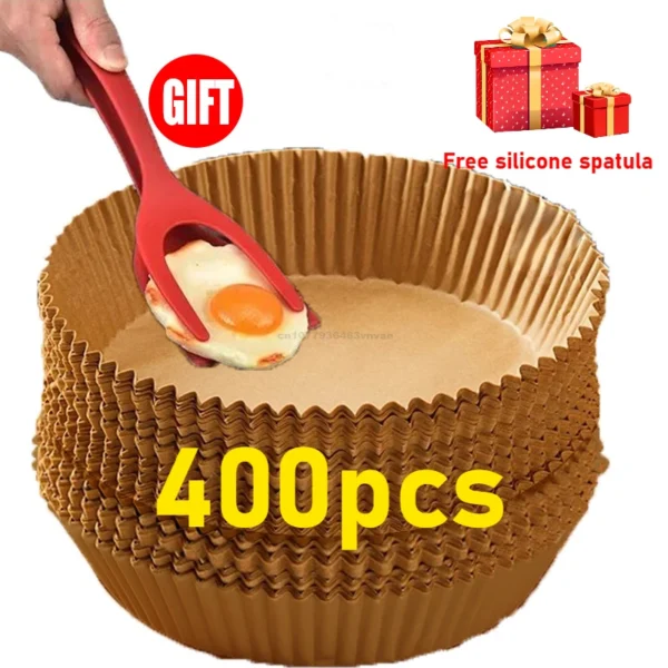 20cm Air Fryer Paper Liner Pastry Accessories Airfryer Cooking Baking Paper Tool Aerogrill Parchment Oven Disposable Dishes - Image 10