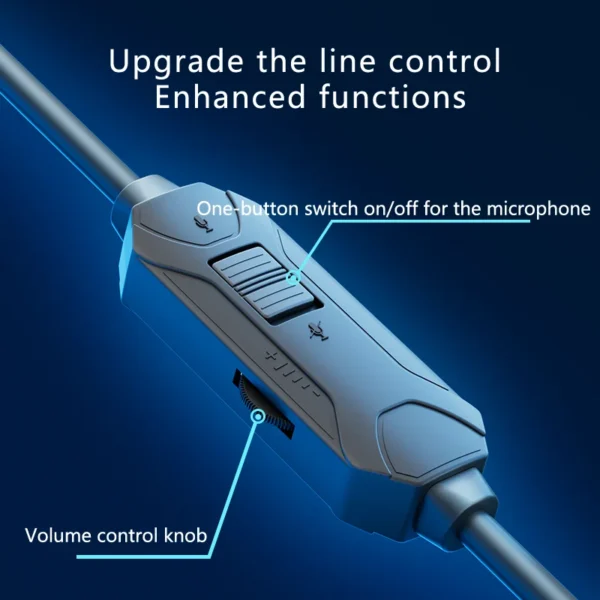 2025 Acer OHW200 Headphones 7.1 Surround Sound Wired USB Gaming Headset with Mic Noise Cancelling- Gamer for PC, Laptop - Image 6