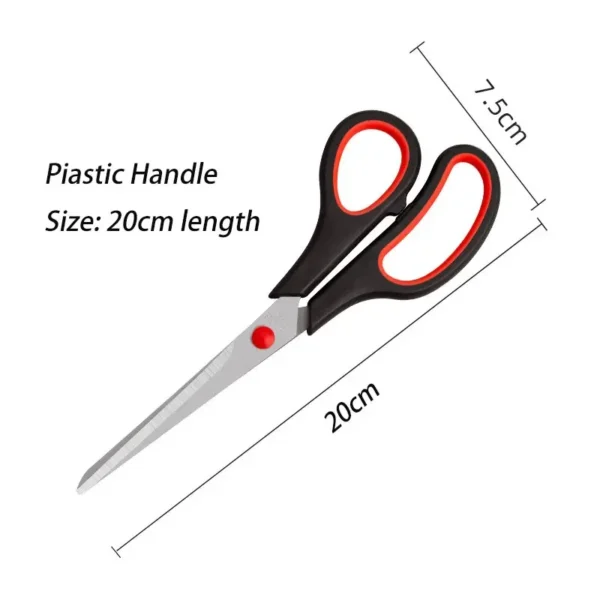 1Pcs Sewing Scissors Multipurpose office Stainless Steel Scissors For Home School Sewin DIY Crafts Hand Cutting Supplies Tool - Image 8