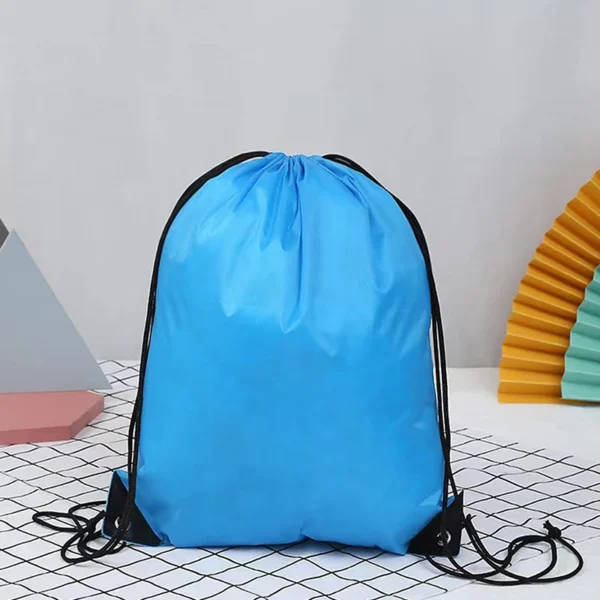 Waterproof Foldable Gym Bag Bundle Pocket Fitness Backpack Drawstring Shop Pocket Hiking Camping Swimming Men Women Sports Bags - Image 7
