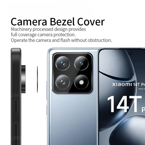 3Pcs For XIaomi 14T Pro Camera Film Protective Glass Lens Protector Xiaomi14TPro 14TPro Xiaoimi14T 3D Enhanced Protect Display - Image 4