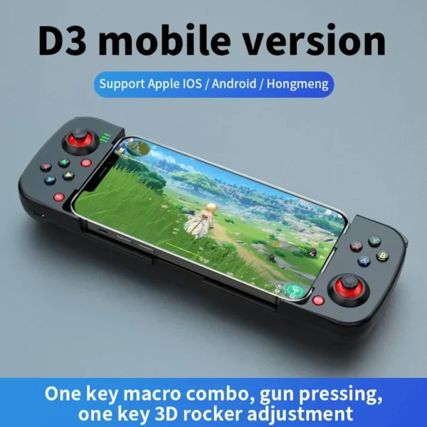 Wireless BT 5.0 Stretchable Game Controller For Mobile Phone Android IOS Gamepad Joystick Eat Chicken Gamepad for PS4 Switch PC - Image 8