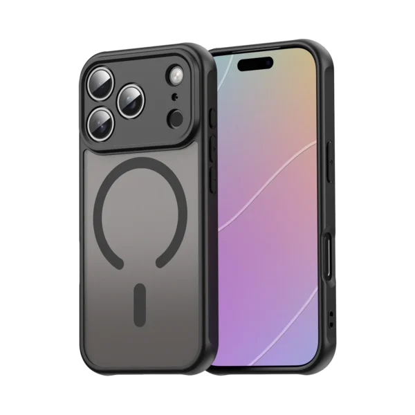 Shockproof Skin feel Matte Translucent Magnetic Case For iPhone 17 Pro Max 16 15 14 13 12 Pro Max Plus 17 Air 16e Magsafe Case