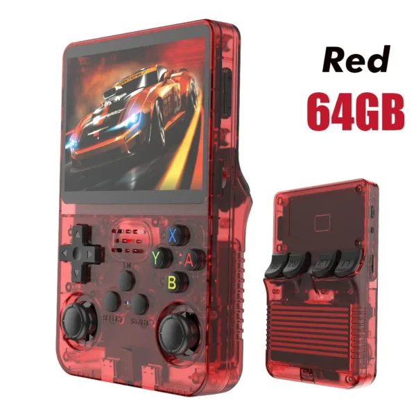 NEW R36S Retro Handheld Game Console Linux System 3.5 Inch IPS Screen Portable Pocket Video Player 64GB 128GB Games Kid Gift - Image 11