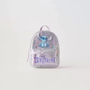 Stitch Stitched Cartoon Sequined Back Fashionable Trendy Kindergarten School Bag Kawaii Backpack High Quality Storage Bag