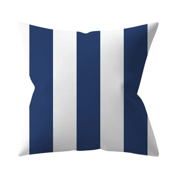 Navy Blue Mandala Nordic Geometric Pillowcase 45x45 Cushion Cover Decorative Pillow Sofa  Home Decor Polyester - Image 24