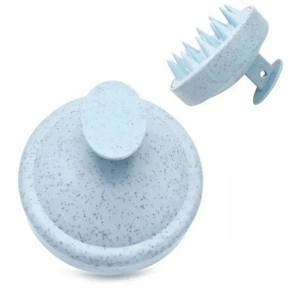 Silicone Shampoo Brush Head Scalp Massage Comb Clean The Scalp Thoroughly Body Massage Brush Bath Brush Salon Hairdressing Tool - Image 17