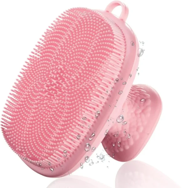 Silicone Face Scrubber for Men and Women Facial Cleansing Brush Silicone Face Wash Brush Manual Cleansing Skin Care Face Brushes - Image 5