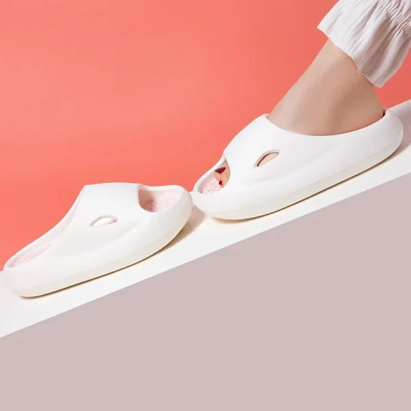 Platform Slippers for Couple Summer Shoes 2023 New Home Massage Slipper Ladies Comfort Beach Slides Sandals Open Toe Flip Flops - Image 4