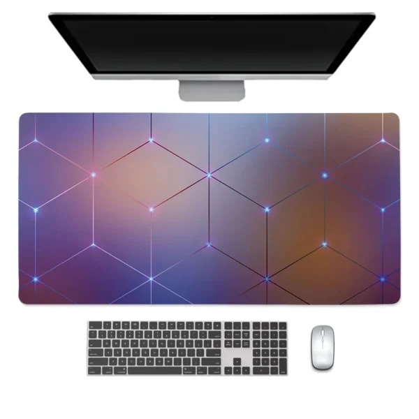 Mouse pad large keyboard mouse desk pad non-slip rubber gaming mouse pad laptop mouse carpet - Image 8