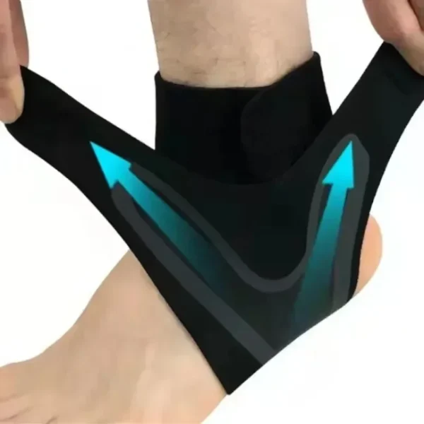 Ankle Support Brace,Elasticity Free Adjustment Protection Foot Bandage,Sprain Prevention Sport Fitness Guard Band