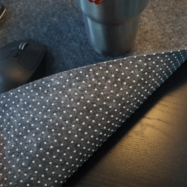 Soft Breathable Large Computer Desk Mat Wool Felt Laptop Anti-Slip Mats Gamer Mouse Pad Simple and Comfortable for Cold Weather - Image 6