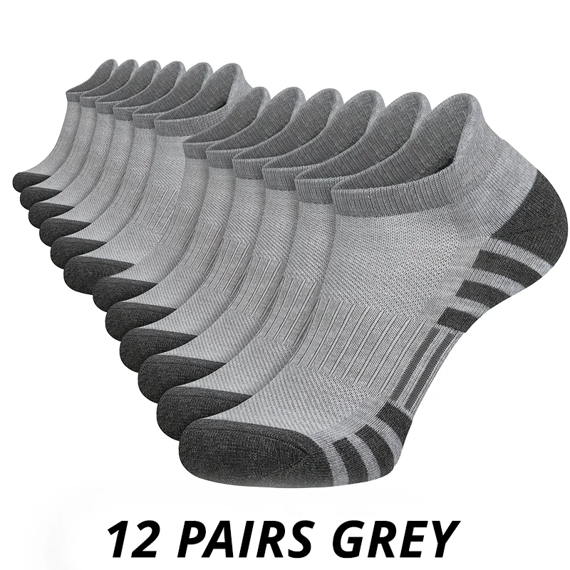 6/12 Pairs Men's Outdoor Gym Socks High Quality Comfortable Soft Ground-Gripping Football Large Size New Style 20 6/12 Pairs Men's Outdoor Gym Socks High Quality Comfortable Soft Ground-Gripping Football Large Size New Style - Image 20