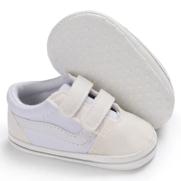 Newborn Baby Boy Shoes Pre-Walker Soft Sole Pram Shoes Baby Shoes Spring/Autumn Canvas Sneakers Bebes Trainers Casual Shoes - Image 3