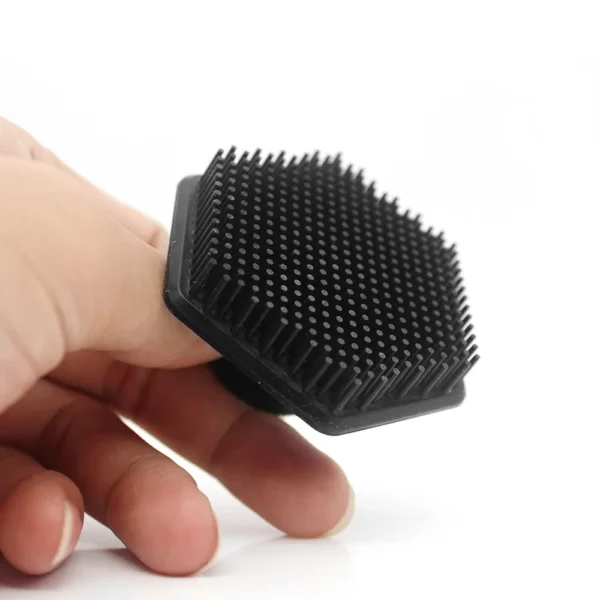 Silicone Facial Cleaning Brush Scrubber Silicone Miniature Face Deep Clean Shave Massage Face Scrub Brush Face Cleaner For Men - Image 4
