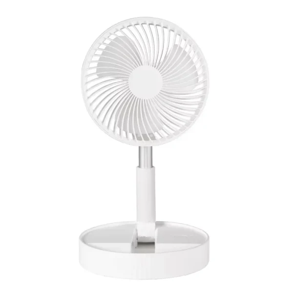 2025 Portable Folding Telescopic USB Desktop Fan for Home Outdoor Camping Rechargeable Multifunctional Floor Standing Fan - Image 7